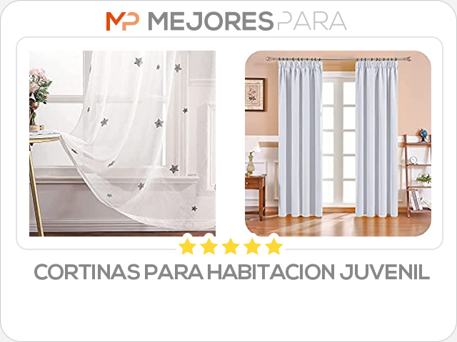 cortinas para habitacion juvenil