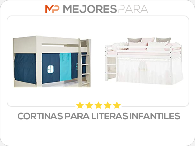 cortinas para literas infantiles