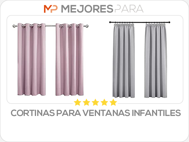 cortinas para ventanas infantiles