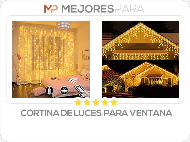 cortina de luces para ventana