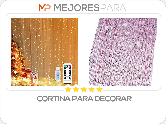 cortina para decorar