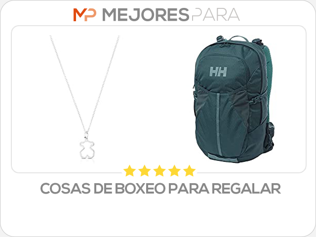 cosas de boxeo para regalar