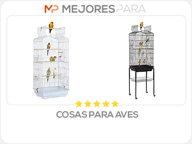 cosas para aves