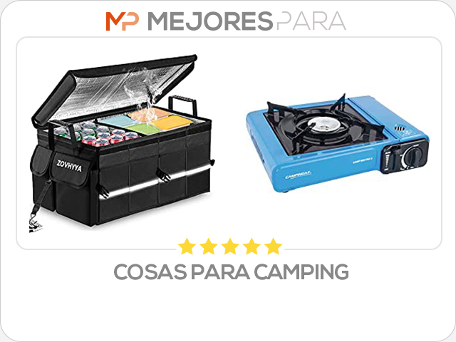 cosas para camping