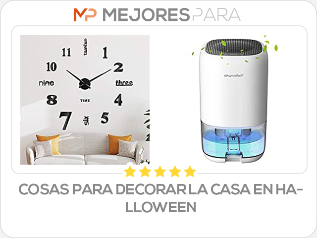 cosas para decorar la casa en halloween