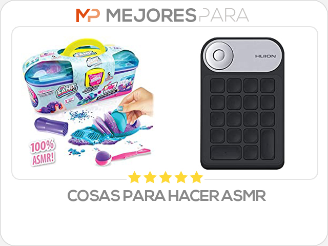 cosas para hacer asmr