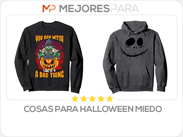 cosas para halloween miedo