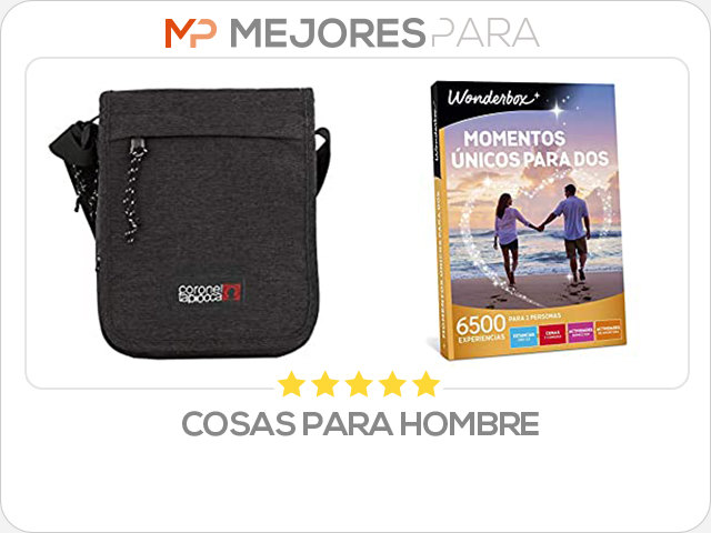 cosas para hombre