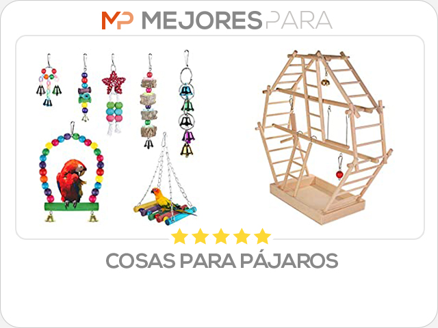 cosas para pájaros