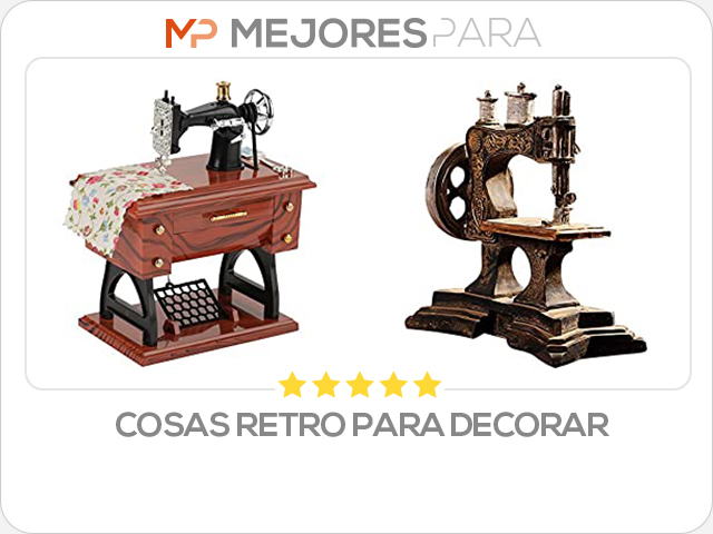 cosas retro para decorar