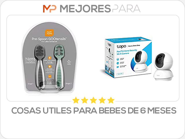 cosas utiles para bebes de 6 meses