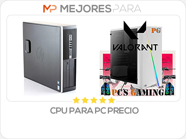 cpu para pc precio