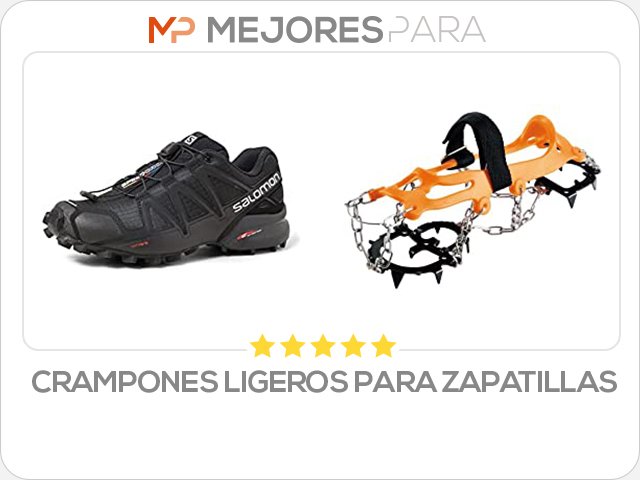 crampones ligeros para zapatillas