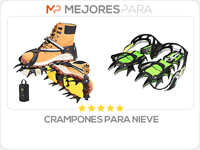 crampones para nieve