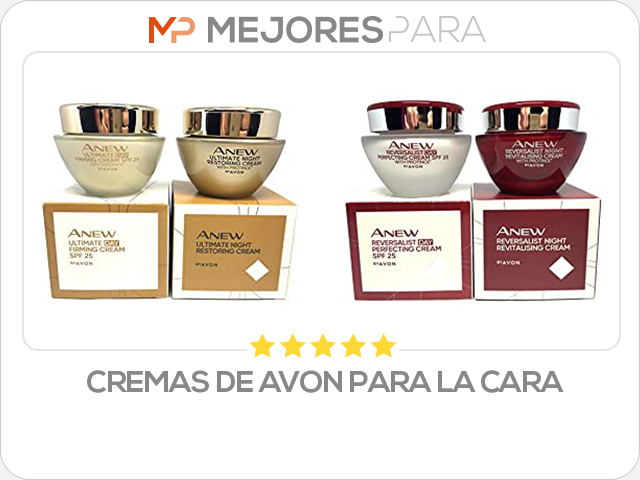 cremas de avon para la cara