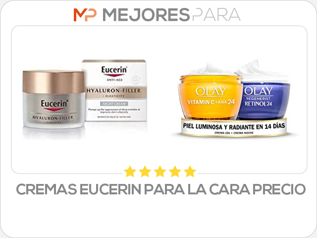 cremas eucerin para la cara precio