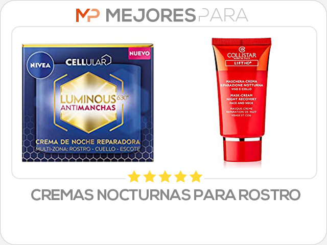 cremas nocturnas para rostro