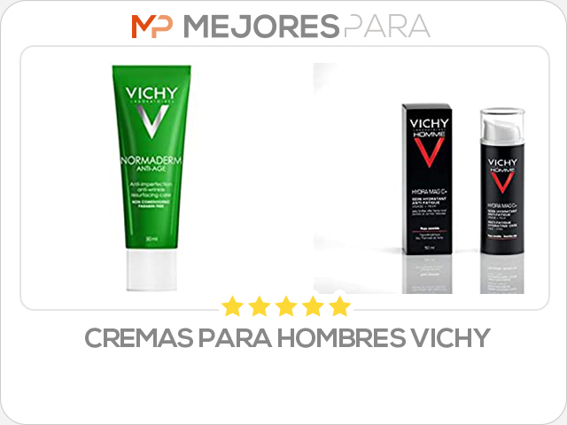 cremas para hombres vichy