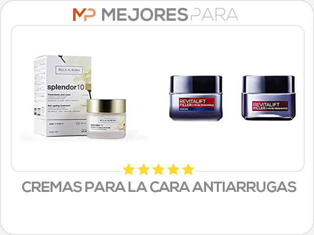 cremas para la cara antiarrugas