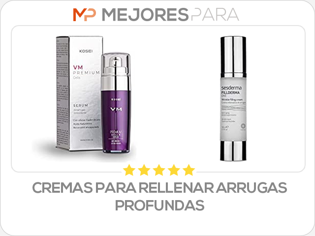 cremas para rellenar arrugas profundas