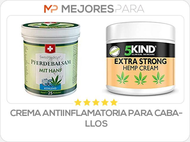 crema antiinflamatoria para caballos