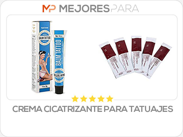 crema cicatrizante para tatuajes