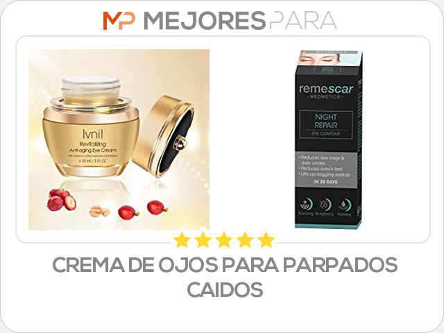 crema de ojos para parpados caidos