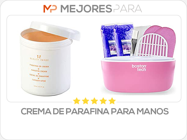 crema de parafina para manos