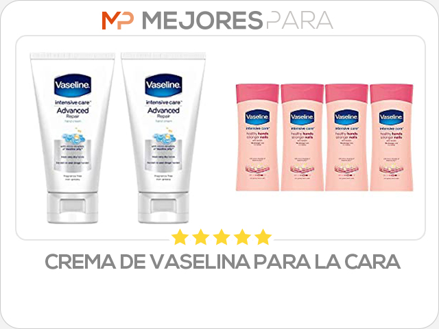 crema de vaselina para la cara