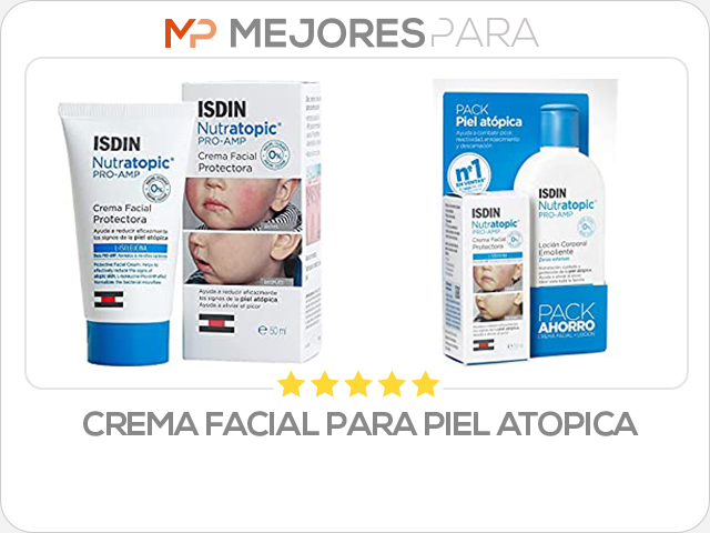 crema facial para piel atopica