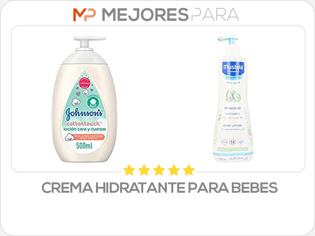 crema hidratante para bebes