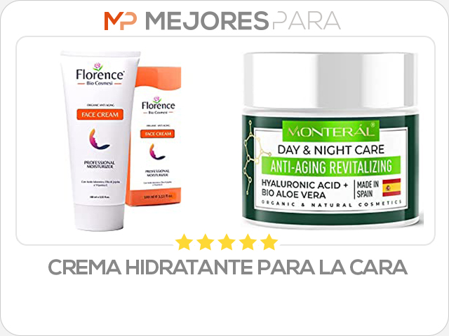 crema hidratante para la cara