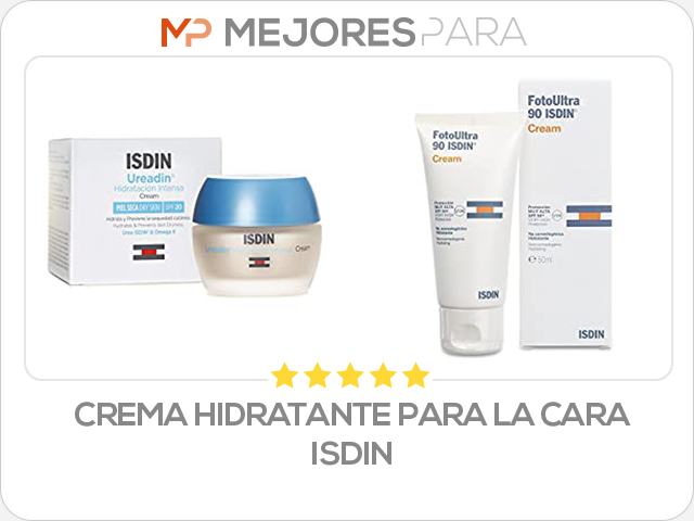 crema hidratante para la cara isdin