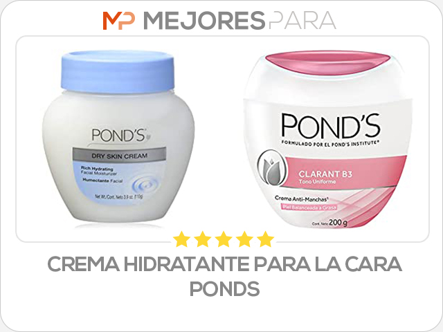 crema hidratante para la cara ponds