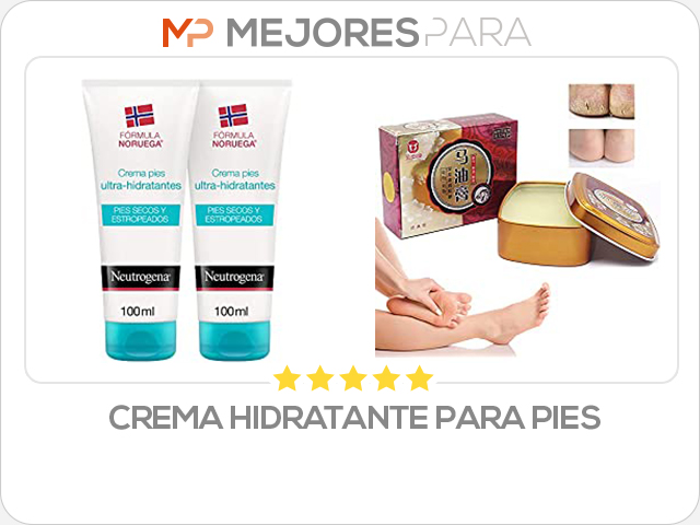 crema hidratante para pies