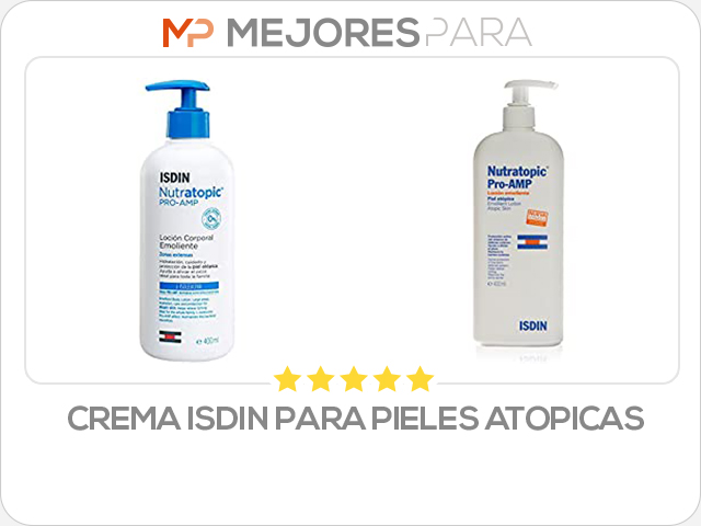 crema isdin para pieles atopicas