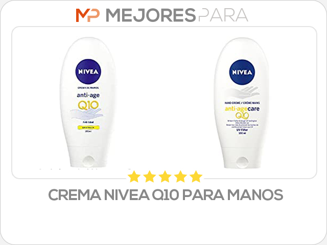 crema nivea q10 para manos