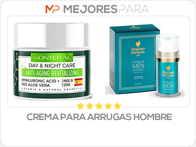 crema para arrugas hombre