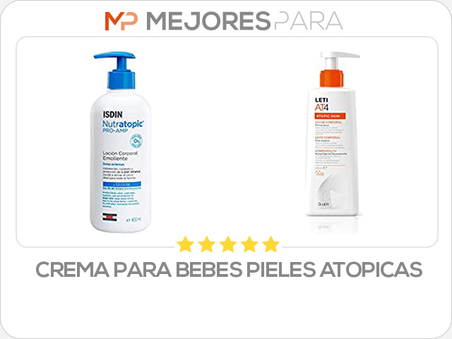 crema para bebes pieles atopicas