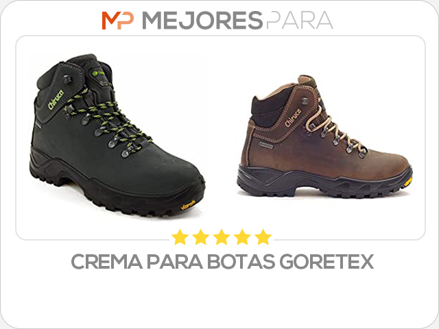 crema para botas goretex