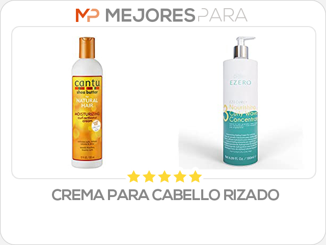 crema para cabello rizado