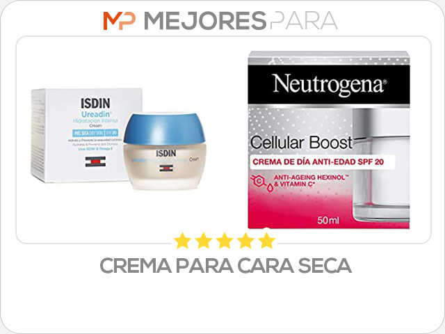 crema para cara seca