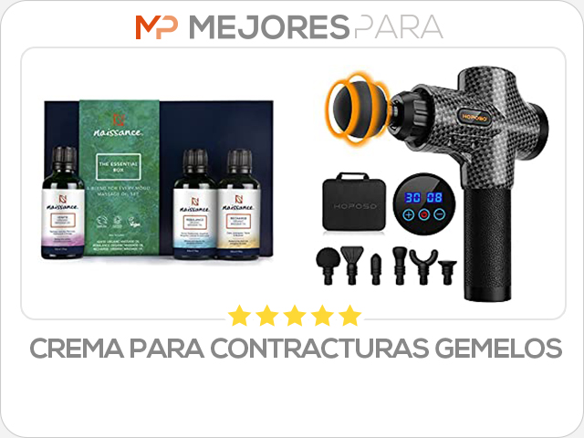 crema para contracturas gemelos