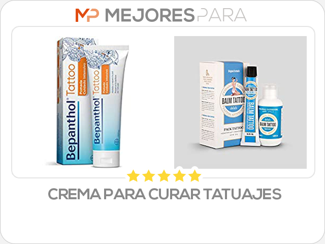 crema para curar tatuajes