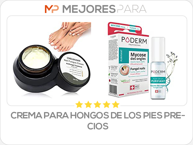 crema para hongos de los pies precios