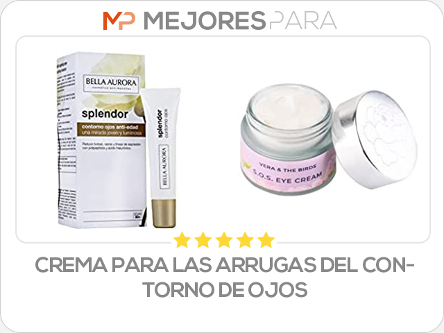 crema para las arrugas del contorno de ojos