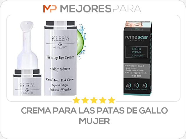 crema para las patas de gallo mujer