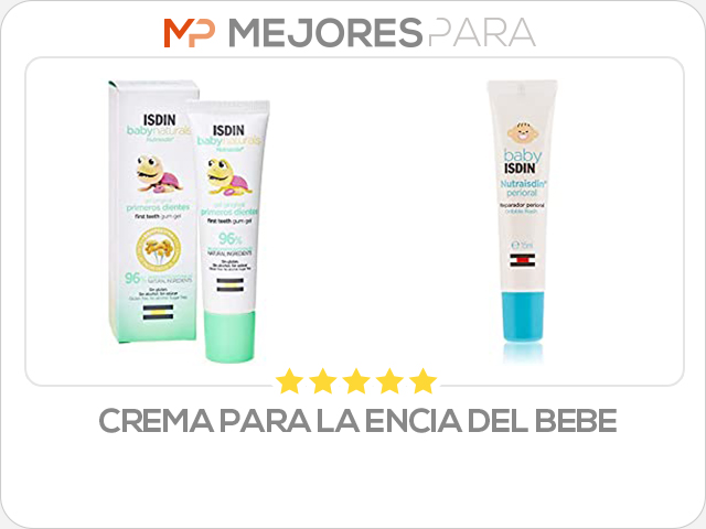 crema para la encia del bebe