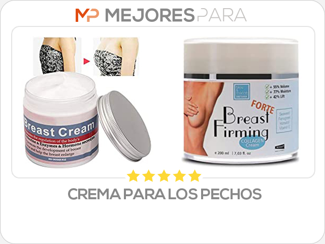 crema para los pechos