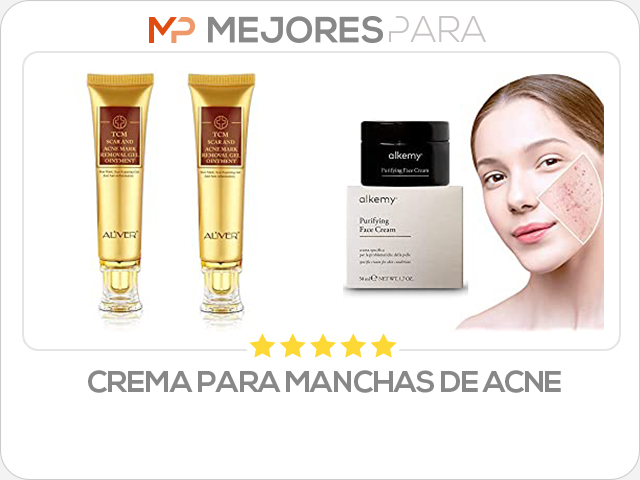 crema para manchas de acne